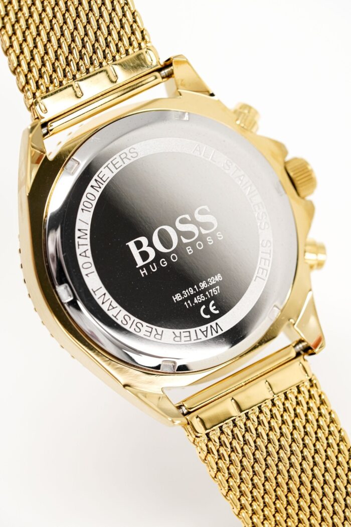 Hugo Boss Men's Watch Chronograph Ocean Edition Gold - HB1513703 - Image 8